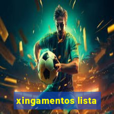 xingamentos lista